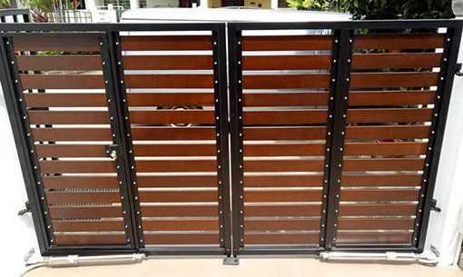 Brown Automatic Gate
